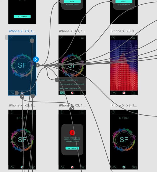Clickable Prototype | LyriciTriade